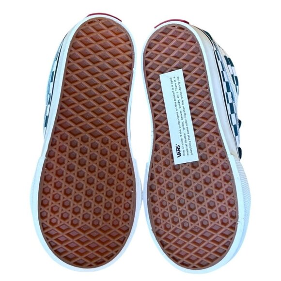 Vans Sk8-Mid V Reissue Checkerboard Teal Size 8 Kids New In Box - Picture 9 of 9